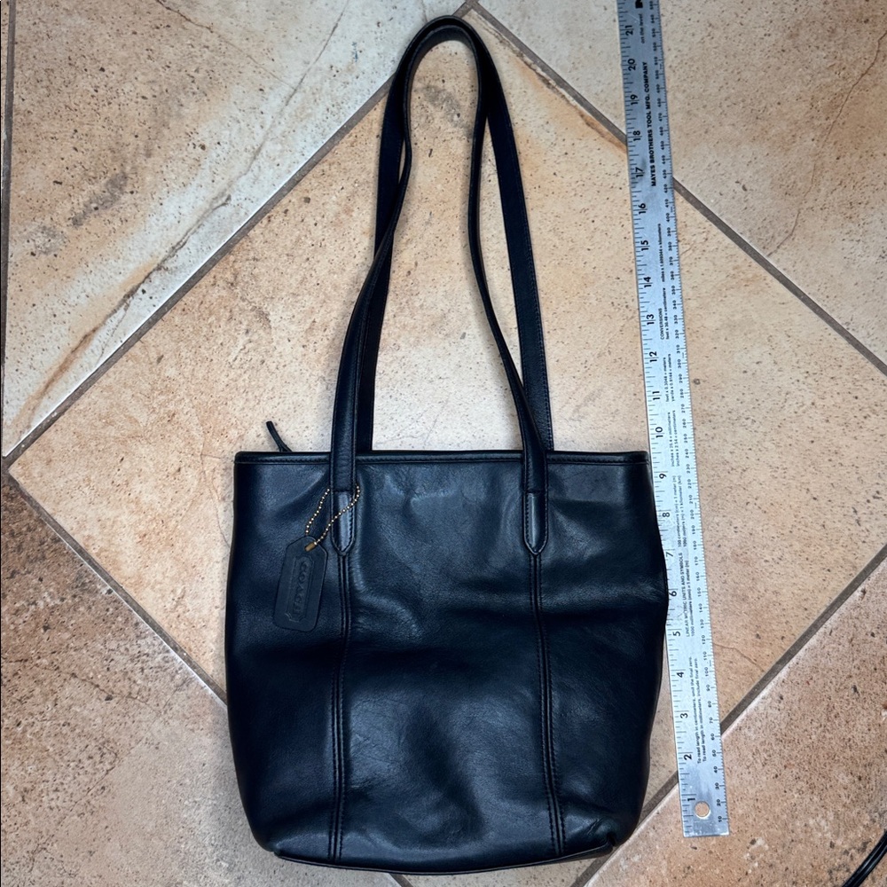 COACH Vintage Leather Legacy Lunch Tote Shopper 9077‎ Two Strap Shoulder Bag - Picture 17 of 17